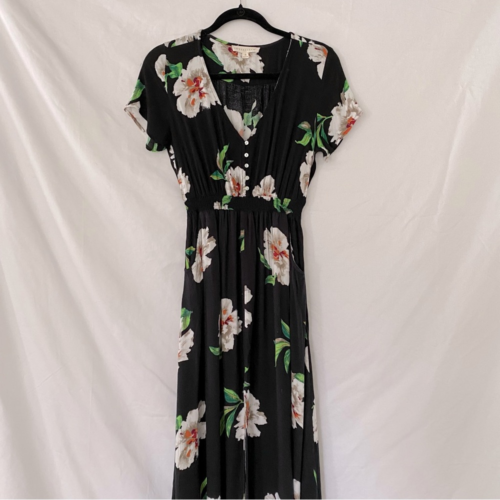Lovestitch Floral Maxi Dress, Size M